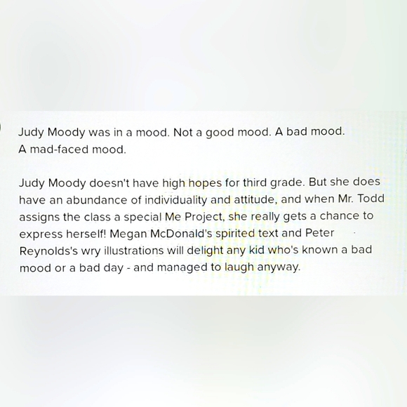 2 Judy Moody books - Picture 4 of 4